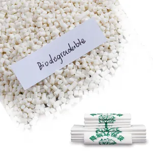 Toptan Compostable PLA PBAT PHB plastik biyobozunur peletler alışveriş torbaları ve çöp torbaları