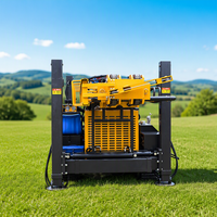 Machine de forage de puits d'eau, machine de forage hydraulique diesel, profondeur de forage de 300 m