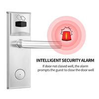 OYO Matériau de qualité supérieure Système de gestion d'hôtel électronique en acier inoxydable Clé RFID intelligente Carte de verrouillage de porte d'hôtel