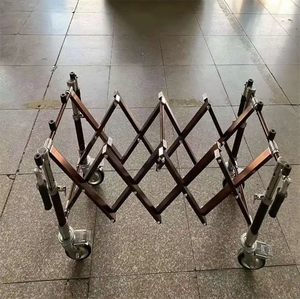 Troli Peti Mati dari Paduan Aluminium, Dapat Disesuaikan, Troli Gereja, Troli Pemakaman, Troli Peti Mati Tugas Berat, Kereta Peti Mati, Warna Emas Perak Perunggu Antik - Product Image 4