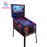 Funspace Factory Vente en gros Machine de flipper virtuel chinoise 4K avec écran 42 pouces, machine de flipper vidéo à monnayeur
