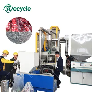 Suny Plastic Pvc Aluminium Elektrostatische Separator Zachte Pakket Aluminiumfolie Recycling Machine