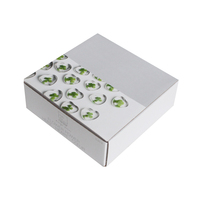 Boîtes d'expédition personnalisées en papier kraft blanc et carton ondulé avec logo, emballage de taille personnalisée, boîte cadeau magnétique