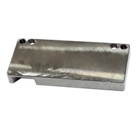 Placa de Montaje Adaptadora de Aleación de Aluminio Personalizada para Mecanizado CNC OEM - Placa Base Ranurada para Equipos de Automatización Según Diseño