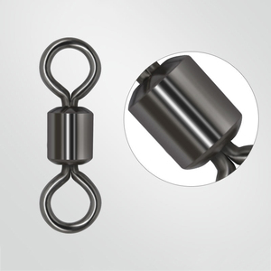 Rouleau pivotant de pêche en acier inoxydable haute résistance pour la pêche au poisson-chat, pivotant de baril robuste pour l'eau salée et l'eau douce - Product Image 6