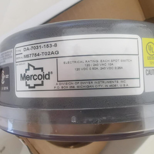 สวิตช์แรงดันเมอร์โคอิด Da-7031-153-8 G1/2 อะไหล่ควบคุมอุตสาหกรรมทองเหลืองสำหรับการตรวจสอบอากาศ Ip54 - Product Image 3