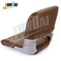 Chaise de pêche gonflable marron, pour toutes les saisons, siège de capitaine, accessoires marins, pour bateau de pêche, livraison gratuite