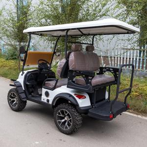 Voiture de golf électrique Hightop, chariot de golf intelligent à énergie solaire 2+2 - Product Image 2