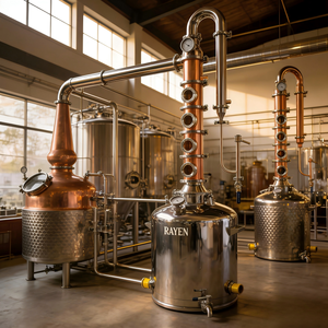 <span class=keywords><strong>Kit</strong></span> de distillation en cuivre avec extraction à la vapeur <span class=keywords><strong>pour</strong></span> la fabrication de moonshine et le traitement des herbes à domicile - Product Image 5