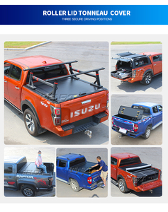 Couverture de camionnette rétractable, couvercle enroulable, couvercle de benne pour Navara D23 Np300 2015, couvercle de benne pour Triton 2024 - Product Image 4