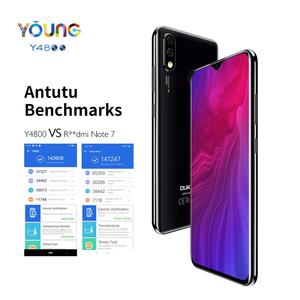 <span class=keywords><strong>OUKITEL</strong></span> — téléphone portable Y4800, écran de 6.3 pouces FHD + de 19.5:9 Android 9.0, Octa Core, 6 go de RAM, 128 go de ROM, lecteur d'empreintes digitales, 4000mAh, 9V/2a, reconnaissance faciale - Product Image 4