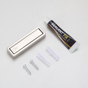 Gấp kim loại treo tường ẩn khăn móc - Product Image 5