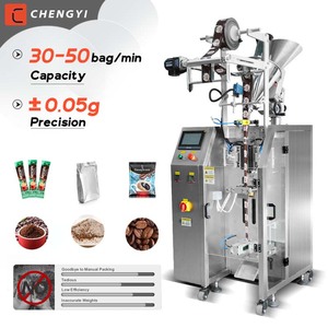 Machine d'emballage automatique pour sachets de sel, d'épices, de poivre, de sucre, de lait, de farine, de poudre, de café en bâtonnets de 5g - Product Image 1