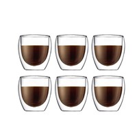 Tazas de Café de Vidrio de Doble Pared, Transparentes, Aisladas, de Borosilicato, para Viaje, en Oferta