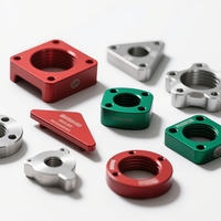 Pièces de bloc de matériel personnalisées OEM Usinage CNC Pièces métalliques Accessoires de traitement de l'aluminium anodisé