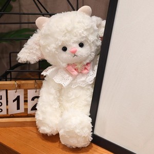 Festa della donna confortante piccola pecora peluche cappello <span class=keywords><strong>di</strong></span> <span class=keywords><strong>compleanno</strong></span> giocattolo farcito regalo <span class=keywords><strong>di</strong></span> favore <span class=keywords><strong>per</strong></span> le ragazze - Product Image 4