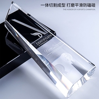 Trophée personnalisé en cristal K9 avec plaque laser, thème ange, style nautique, petit format, pour récompense d'employé, cadeau d'entreprise