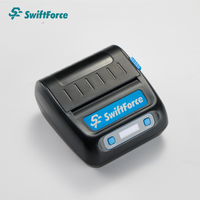 Printer Mini Portabel 80mm, Printer Termal Genggam Mobile Sistem USB Android dan IOS