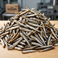 Anchoas enteras secas de Vietnam, marisco natural, 99 Gold Data Joyce, grado AA, bajo en sal, para envasado minorista y procesamiento de alimentos