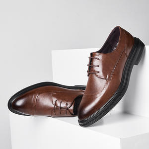 Nouvelles Chaussures Décontractées en Cuir Véritable pour Hommes, Style Automne 2026, Respirantes et Désodorisantes, Idéales pour le Bureau et la Carrière - Product Image 2