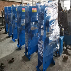 เครื่องอัดไฮดรอลิกสี่เสา 380 โวลต์ ควบคุมด้วย PLC สำหรับการหลอมยางและการขึ้นรูปล้อเรซิ่น - Product Image 2