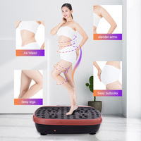 Machine d'exercice Plate-forme vibrante Plate-forme vibrante professionnelle Powerfit pour tout le corps Machines vibrantes