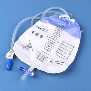 Bolsa de Drenaje Desechable Yukang de 2000 ml con Tubo Extendido para Recolección de Orina, Uso General, Material de PVC - Product Image 3