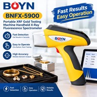 Spectromètre de fluorescence X portable (XRF) haute précision, résultats rapides pour le test de bijoux et le recyclage des métaux ferreux