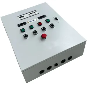 8+15HP logic controller with quality electric control box of 2-compressor cascade freezers provides one stop solutions