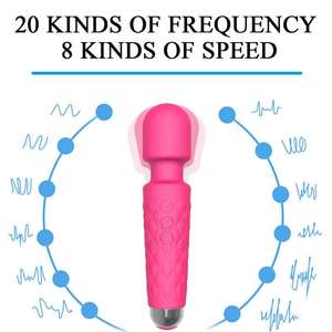 Горячая распродажа: 20 режимов, 8 скоростей, вибратор для стимуляции клитора и точки G, реалистичный дилдо с пультом управления, секс-игрушка для женщин. - Product Image 2