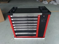Chariot à outils professionnel RTTOOL à commande manuelle avec armoire d'assemblage de 266 pièces et sept tiroirs, personnalisable OEM