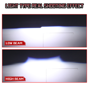 Trasparente lente blu Bi Led proiettore fari Auto sistema di illuminazione triplo Laser rettilineo 3 pollici Auto lente fari - Product Image 6