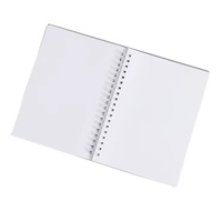 Cahier A5 fileté 100 feuilles couverture en cuir PVC de luxe Logo personnalisable spirale sténographie bobine Style couverture rigide à feuilles mobiles