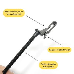 Multi-purpose J-<b>Hook</b> <b>Clip</b> Model MPS-C-01 Made Guangdong for Solar Panel Mounting Mesh Fixing Pipe Fastening Other Installation - Product Image 5