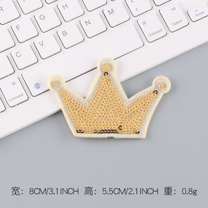 Parches bordados de lentejuelas con <span class=keywords><strong>dibujos</strong></span> <span class=keywords><strong>animados</strong></span>, para planchar, para ropa - Product Image 4