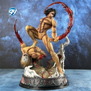 Attacco ai titani figura Anime le <span class=keywords><strong>Figure</strong></span> corazzate 29cm <span class=keywords><strong>Titan</strong></span> Eren Jager <span class=keywords><strong>Action</strong></span> Figurine modello Pvc statua ornamento giocattoli regali - Product Image 1