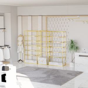 Cửa Hàng Mỹ Phẩm Thép Không Gỉ Hiển Thị Kệ Giày Cửa Hàng Túi Cửa Hàng Cửa Hàng Cửa Hàng Kệ Kệ Hiển Thị Với Tủ - Product Image 5