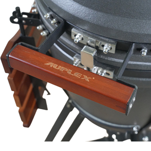 <span class=keywords><strong>Barbecue</strong></span> Kamado au charbon de bois AUPLEX 18 pouces, style coréen moderne, luxueux, en fer et céramique, robuste, pour extérieur - Product Image 4