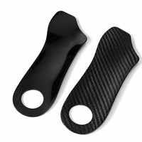 Semelle intérieure en fibre de carbone, plaque rigide en fibre de carbone, insert de soutien de la voûte plantaire pour fasciite plantaire, sport et pour hommes et femmes