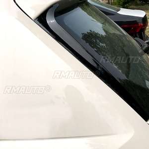 สปอยเลอร์ข้างกระจกหลังสีดำเงา คานาร์ดแบบมันเงา สำหรับรถยนต์ VW Polo MK5 ปี 2011-17 / MK6 ปี 2018 ขึ้นไป พร้อมอุปกรณ์เสริม - Product Image 3