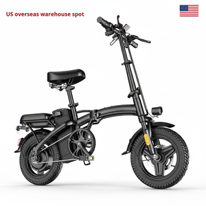 Mini vélo électrique pliable <span class=keywords><strong>HITWAY</strong></span> BK35s avec pneus larges 16*2.5'', moteur arrière 36V 350W, cadre en alliage d'aluminium, certifié CE, vente en gros - Product Image 4