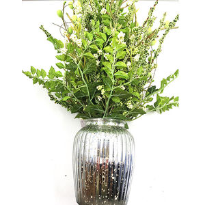 Guirlande artificielle de Noël avec olives et cyprès, baies rouges, couronnes et guirlandes décoratives - Product Image 5