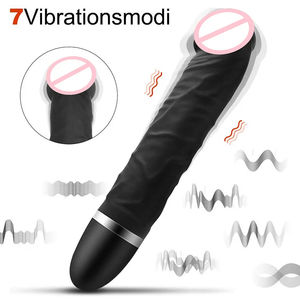 Wiederaufladbar <span class=keywords><strong>7</strong></span> Vibrationsmodi Silikon realistischer Vibrierender Dildo Weibliche Masturbation G-Spot Dildo <span class=keywords><strong>Vibrator</strong></span> für Damen Sexspielzeug - Product Image 3