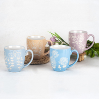 Tasses à café avec des motifs classiques en forme de ballet avec cuillère Vente en gros