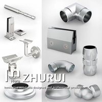Support de main courante en acier inoxydable/aluminium usiné CNC ZHURUI avec services de perçage et de brochage ZR-308 Guangdong