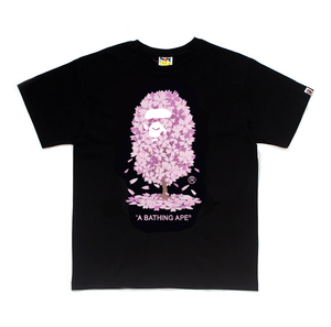 2026 1:1 Versione di Alta Qualità Pronta Consegna 100% Cotone Stampa Lettere per T-shirt da Uomo di Tendenza alla Moda Designer Bapees - Product Image 1