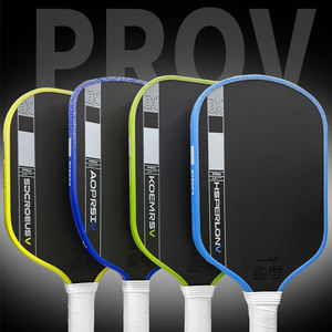 ไม้พายพิคเคิลบอล <span class=keywords><strong>Joola</strong></span> Pro 5 รุ่นคาร์บอนไฟเบอร์แบบกำหนดเอง พร้อมโลโก้ OEM และแกนโฟม - Product Image 1