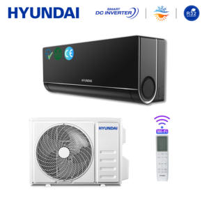 Climatisation split inverter HYUNDAI nouvelle génération à haute efficacité, 12 000 BTU, R32, 220 V, refroidissement et <span class=keywords><strong>chauffage</strong></span> rapides, système UVC, pour la maison - Product Image 6