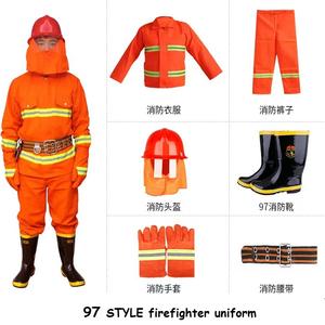 火災近接スーツ消防士制服英国消防士EN469準拠アラミド難燃性制服 - Product Image 3