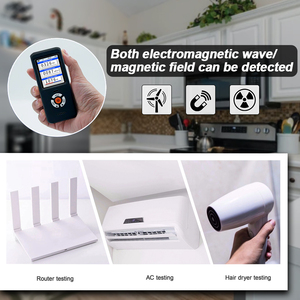 MUFASHA Détecteur <span class=keywords><strong>de</strong></span> rayonnement électromagnétique portatif Testeur <span class=keywords><strong>de</strong></span> champ électrique et magnétique numérique rechargeable EM101 - Product Image 4